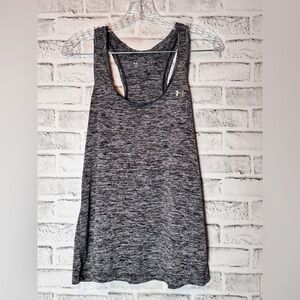 Under Armour Gray Sleeveless Relaxed Tank Top size M‎